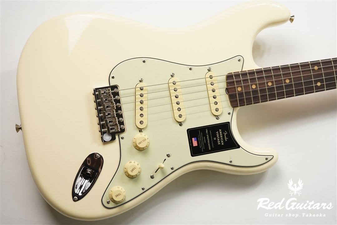 希少　Fender American Vintage Olympic White Open Box Fender American Vintage Series '70s Stratocaster